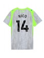 Manchester City Nico Gonzalez #14 Replika Tredje Kläder Dam 2025-26 Kortärmad Manchester City Nico Gonzalez #14 Replika Tredje Kläder Dam 2025-26 Kortärmad